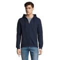 Miniatyrbild 3 av 3: SOLS Herr Seven Full Zip Hooded Sweatshirt / Hoodie med hel dragkedja