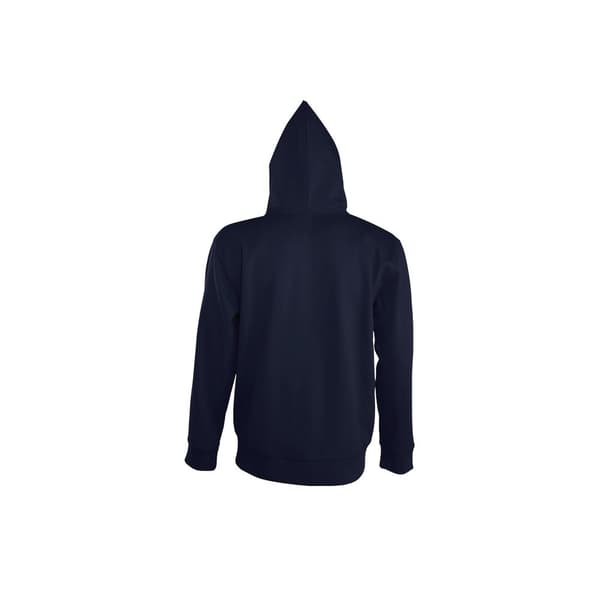 SOLS Herr Seven Full Zip Hooded Sweatshirt / Hoodie med hel dragkedja
