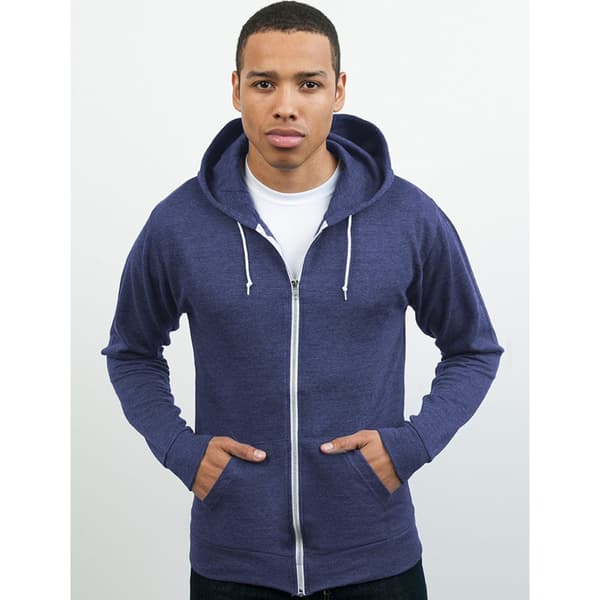 Awdis Mens Heather Lightweight Hooded Sweatshirt / Hoodie / Zoodie