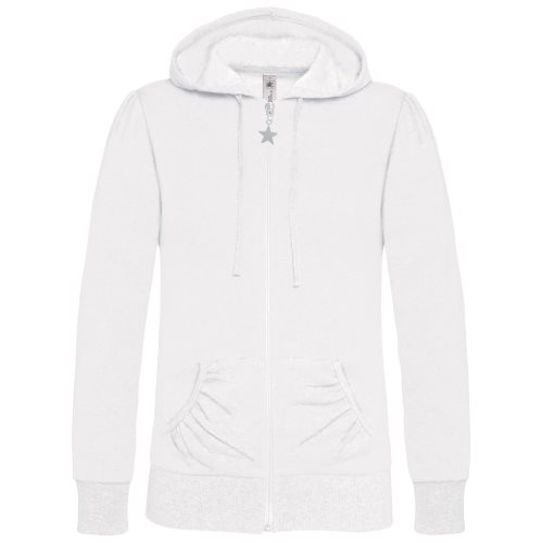 Bild av B&C Wonder Women Hooded Sweatshirt / Hoodie med full dragkedja