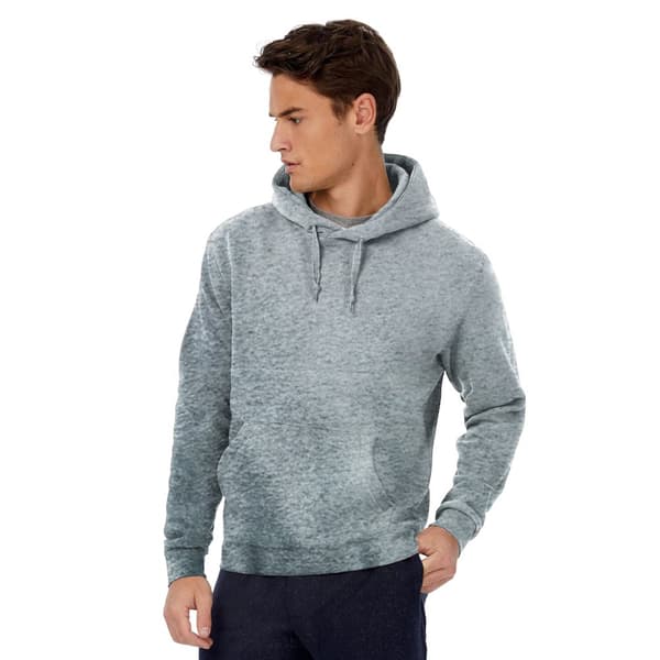 B&C sweatshirt med hætte til mænd / hættetrøje