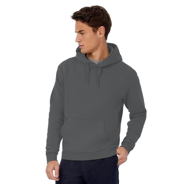 B&C sweatshirt med hætte til mænd / hættetrøje