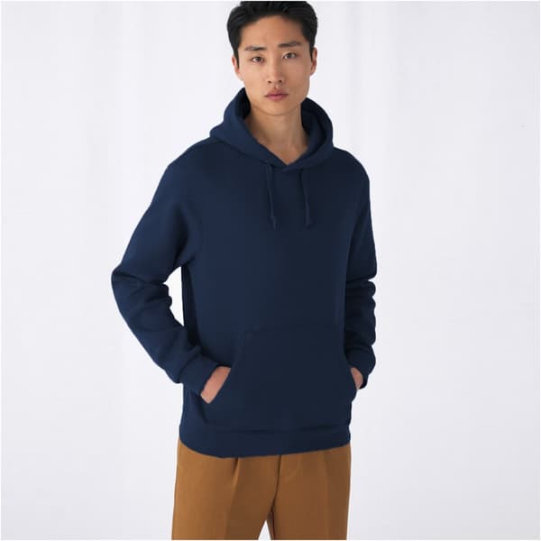 B&C sweatshirt med hætte til mænd / hættetrøje