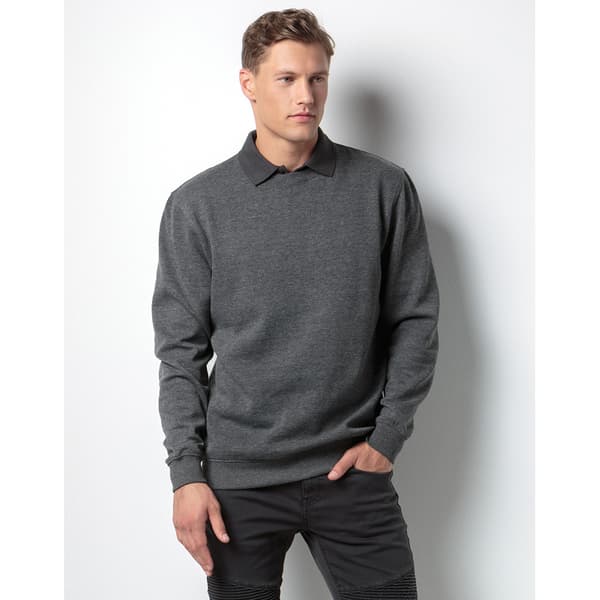 Kustom Kit Mens Klassic Knitted Sweatshirt