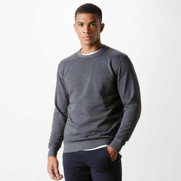 Kustom Kit Mens Klassic Knitted Sweatshirt