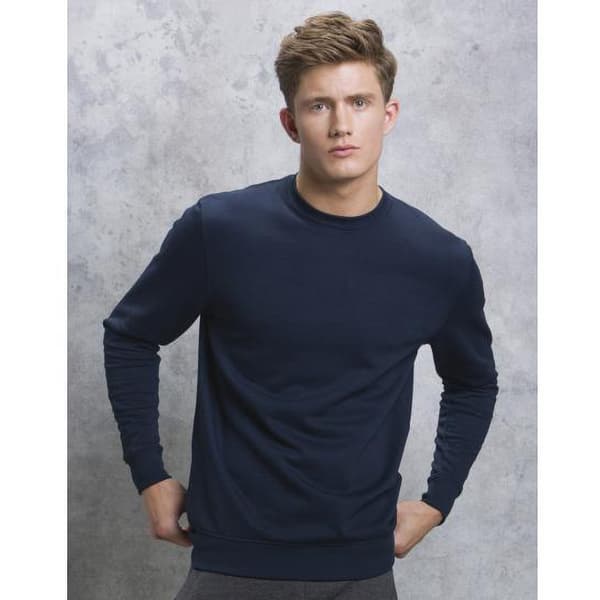 Kustom Kit Mens Klassic Knitted Sweatshirt