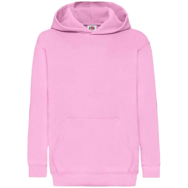 Fruit of the Loom Unisex Classic 80/20 hættetrøje til børn