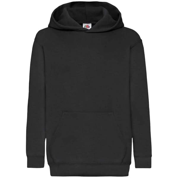 Fruit of the Loom Unisex Classic 80/20 hættetrøje til børn