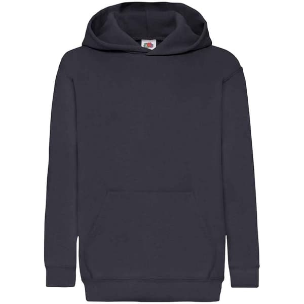 Fruit of the Loom Unisex Classic 80/20 hættetrøje til børn