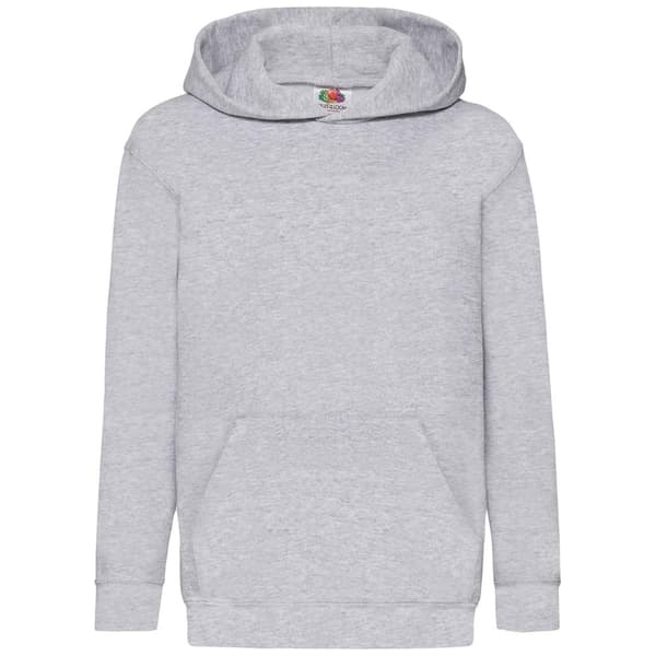Fruit of the Loom Unisex Classic 80/20 hættetrøje til børn