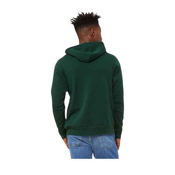 Bella + Canvas Unisex Pullover Polycotton Fleece Hooded Sweatshirt / Hoodie