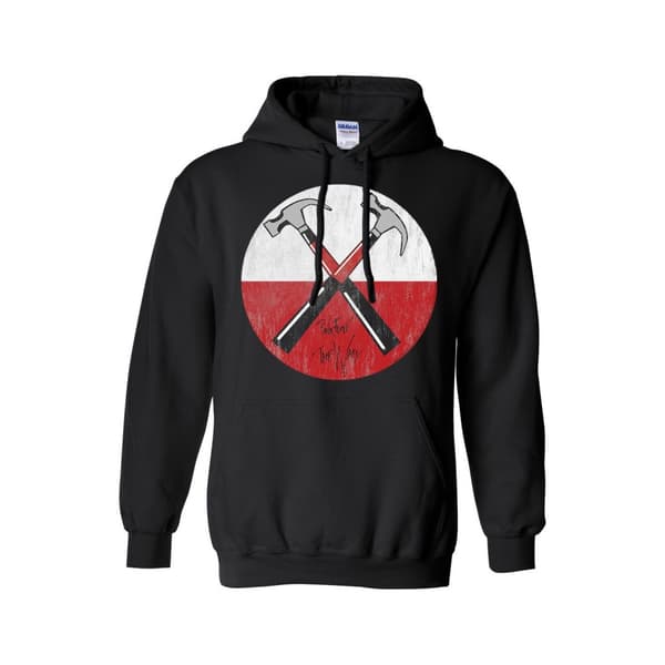 Pink Floyd The Wall  Hammers Huppari Musta Ex Large