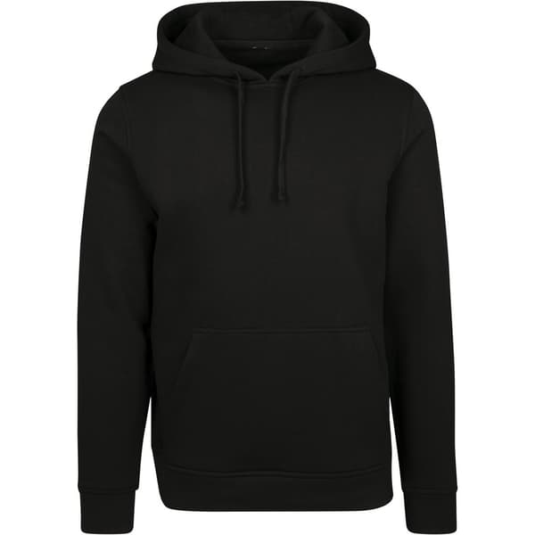 Build Your Brand Adults Unisex Merch Hoodie Black M