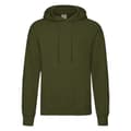 Miniatyrbild 1 av 2: Fruit of the Loom Unisex vuxna Classic Hooded Sweatshirt för vuxna