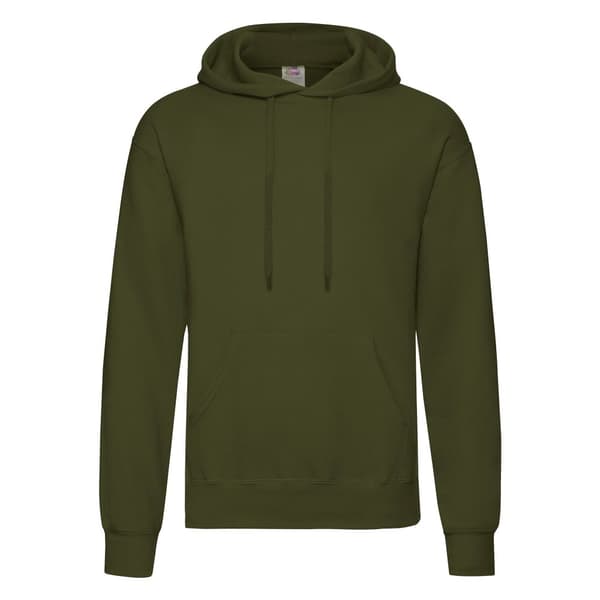 Fruit Of The Loom Unisex Adults Classic Hooded Sweatshirt