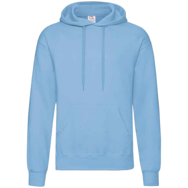 Fruit Of The Loom Unisex Adults Classic Hooded Sweatshirt