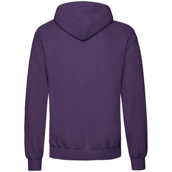 Fruit Of The Loom Unisex Adults Classic Hooded Sweatshirt