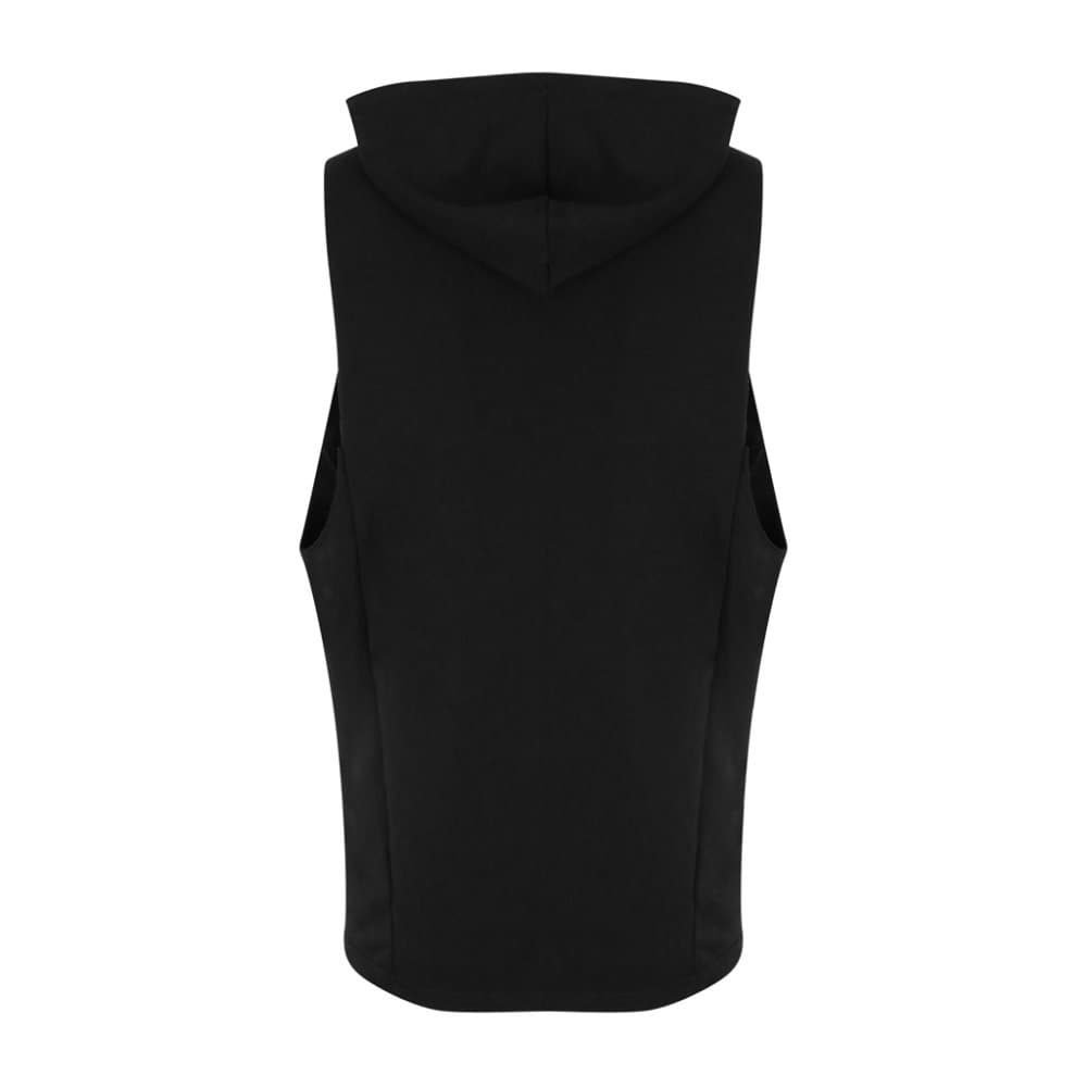 AWDis Vuxna Unisex Just Cool Urban ärmlös muskulös huva