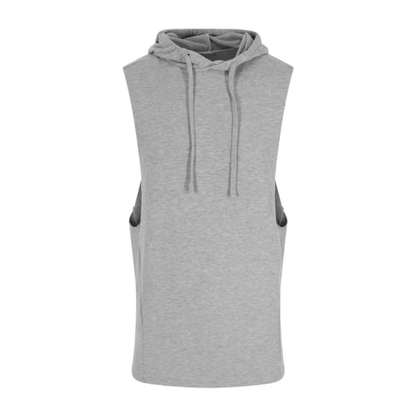 AWDis Adults Unisex Just Cool Urban Sleeveless Muscle Hoodie