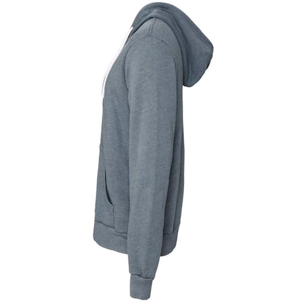 Bella + Canvas Adults Unisex Full Zip Hoodie
