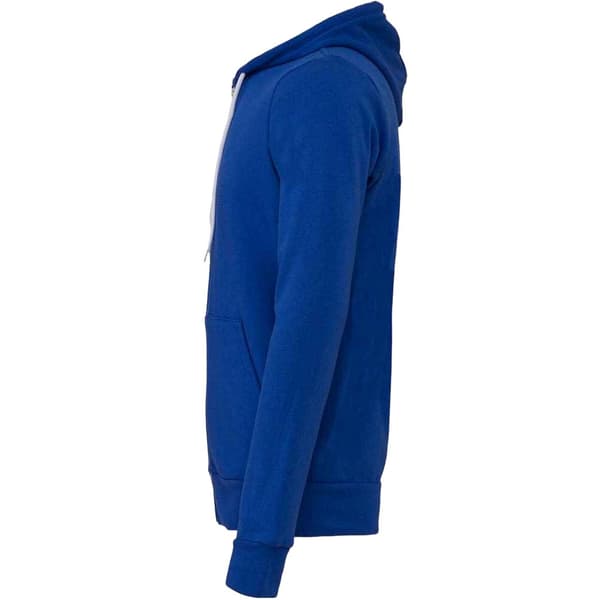 Bella + Canvas Adults Unisex Full Zip Hoodie