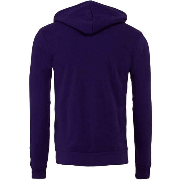 Bella + Canvas Adults Unisex Full Zip Hoodie
