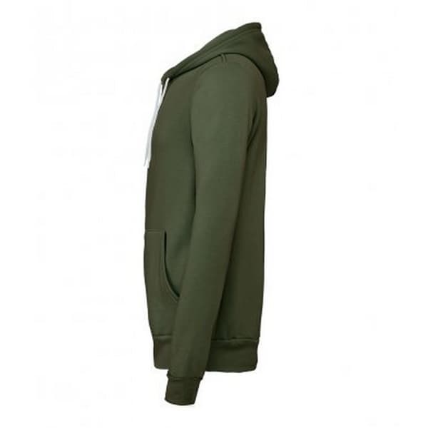 Bella + Canvas Adults Unisex Full Zip Hoodie