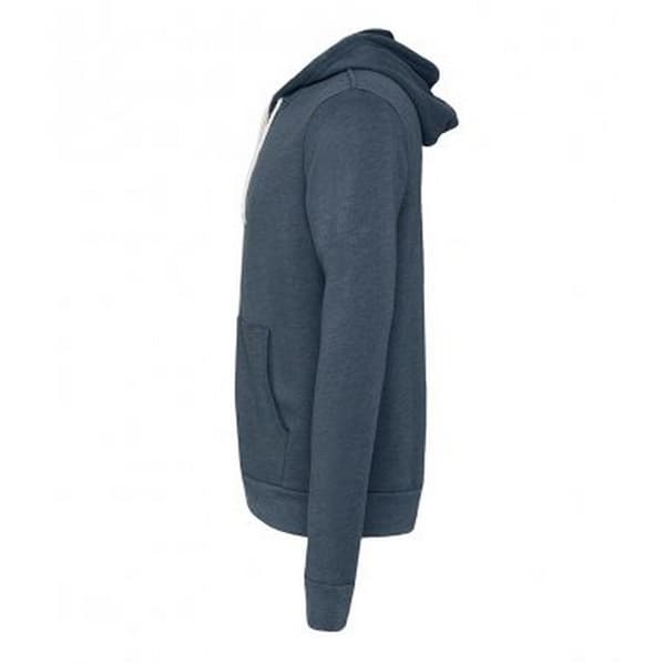 Bella + Canvas Adults Unisex Full Zip Hoodie