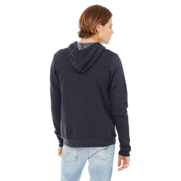Bella + Canvas Adults Unisex Full Zip Hoodie