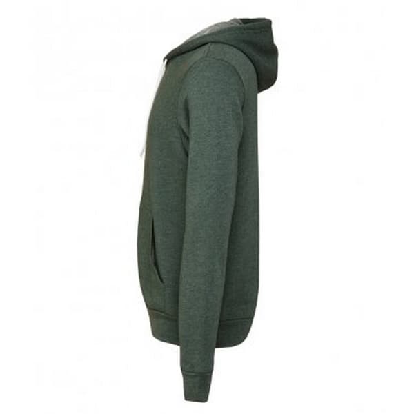 Bella + Canvas Adults Unisex Full Zip Hoodie