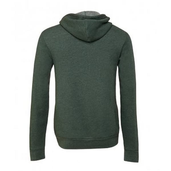Bella + Canvas Adults Unisex Full Zip Hoodie