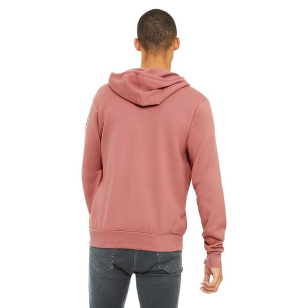 Bella + Canvas Adults Unisex Full Zip Hoodie