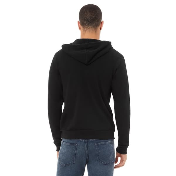 Bella + Canvas Adults Unisex Full Zip Hoodie