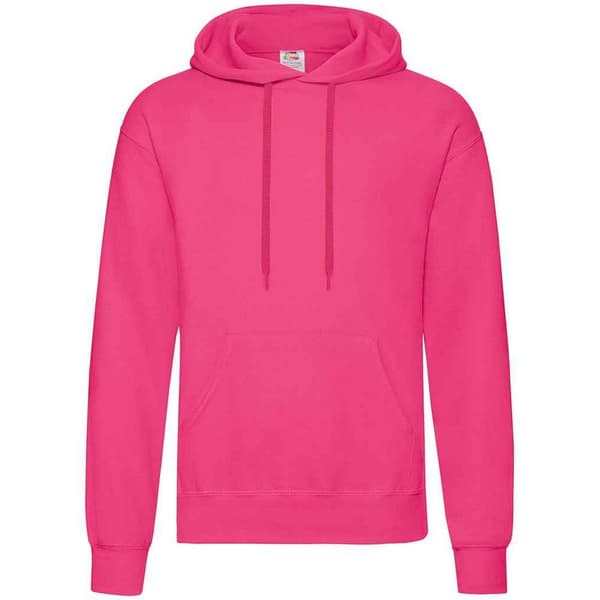 Fruit Of The Loom Adults Unisex Classic Hooded Sweatshirt