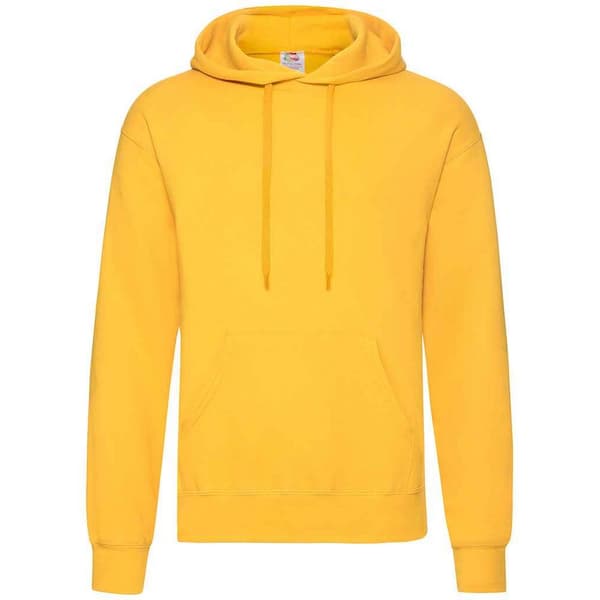 Fruit Of The Loom Adults Unisex Classic Hooded Sweatshirt