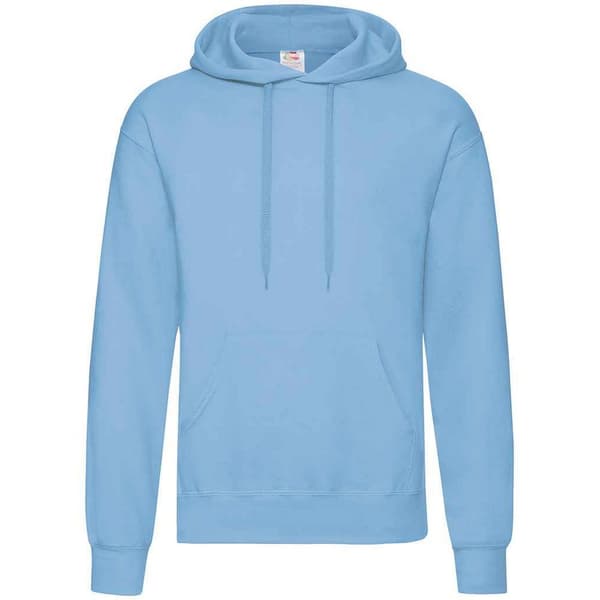 Fruit Of The Loom Adults Unisex Classic Hooded Sweatshirt