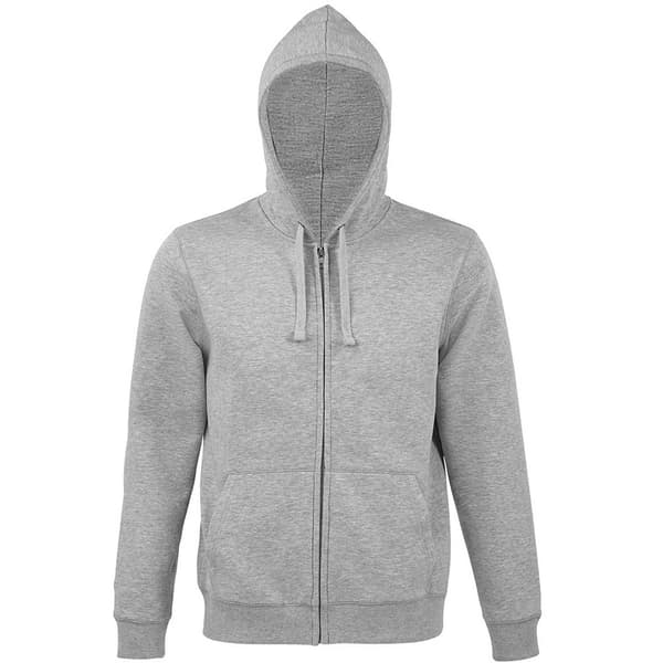 SOLS Mens Spike Full Zip Hooded Sweatshirt
