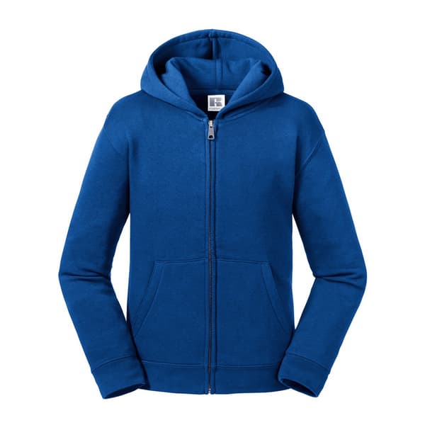 Russell Barn/Barn Authentic Zip Hooded Sweatshirt med dragkedja