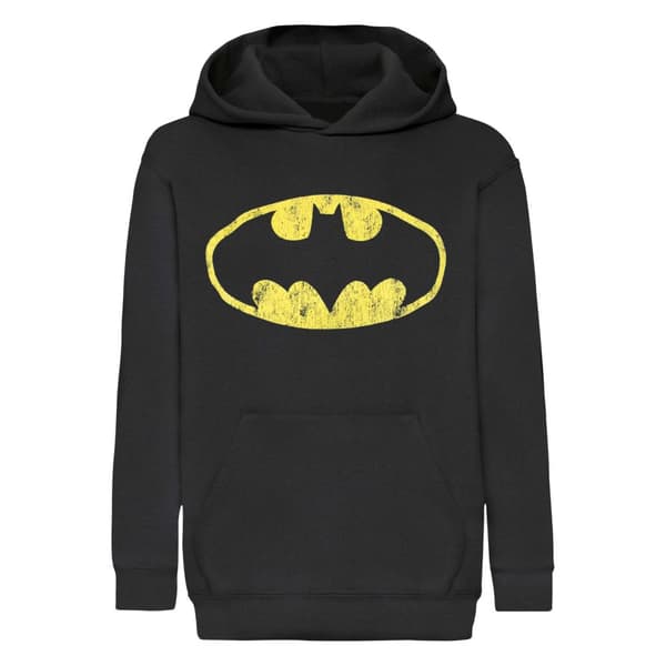 Batman Kvinder/damer med nødlidende logo hættetrøje