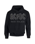 Miniatyrbillede 1 af 5: Ac/Dc Back In Black Mens Hoodie Hoodie