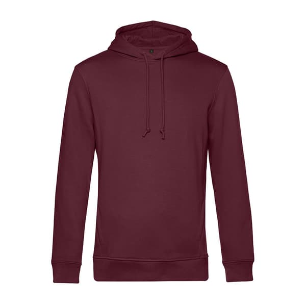 B&C Mens Organic Hooded Sweater
