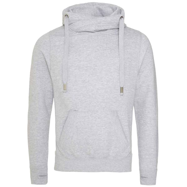 AWDis Adults Unisex Cross Neck Hoodie