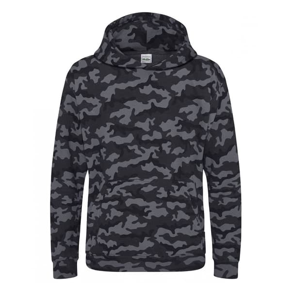 Awdis Camo hættetrøje til børn/børn
