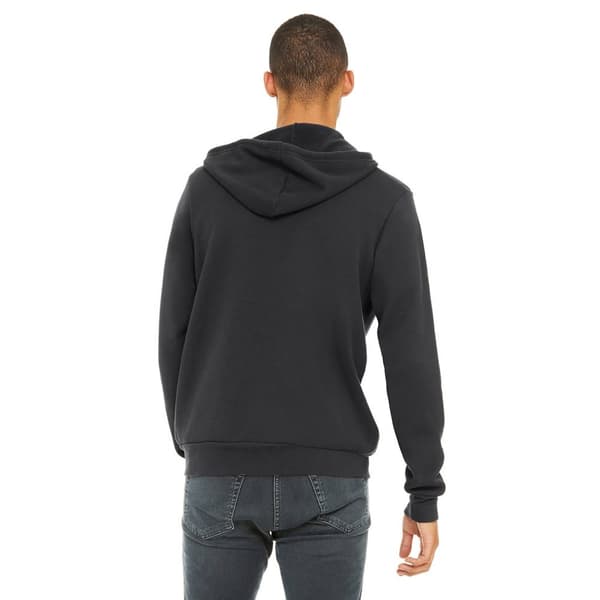 Bella + Canvas Adults Unisex Full Zip Hoodie