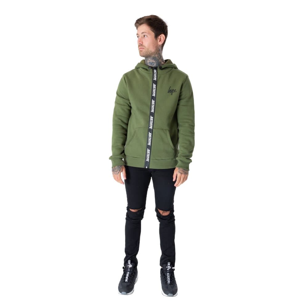Hype Mens Tape Hoodie