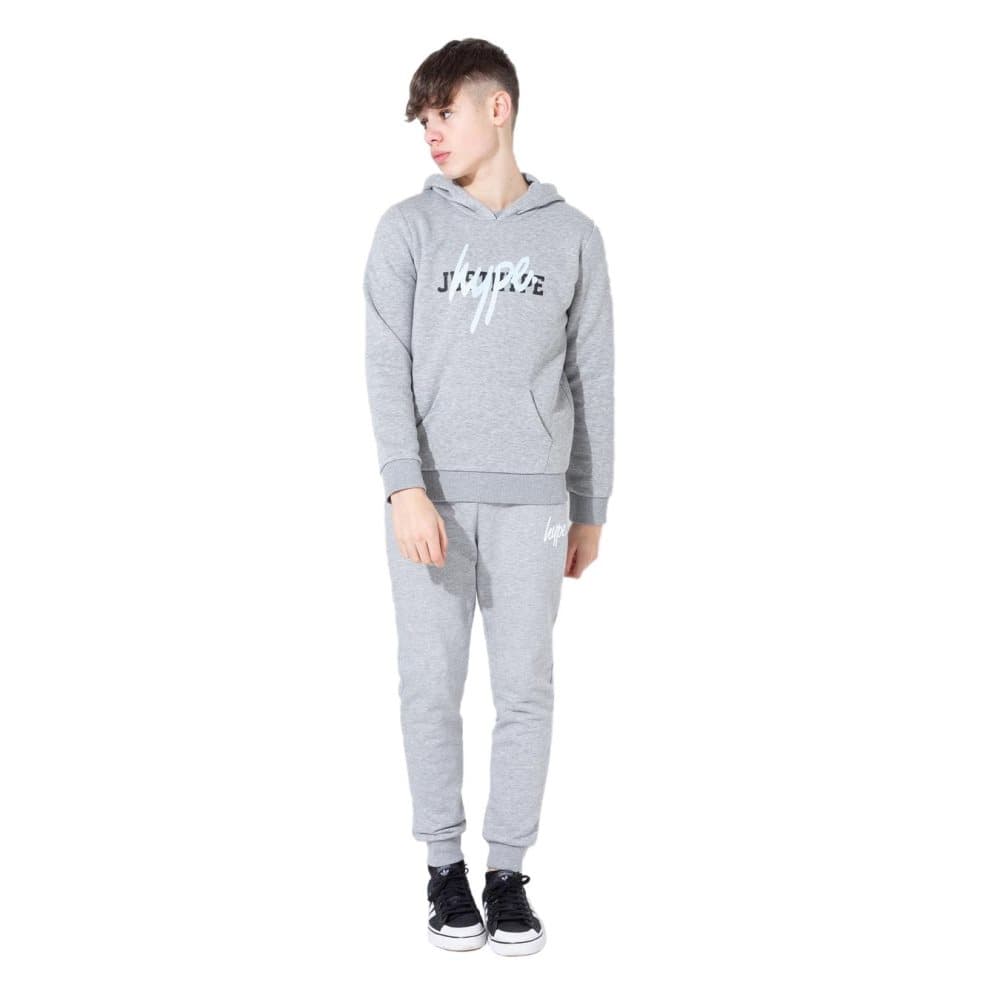 Hype Childrens/Kids Double Logo Printed Hoodie