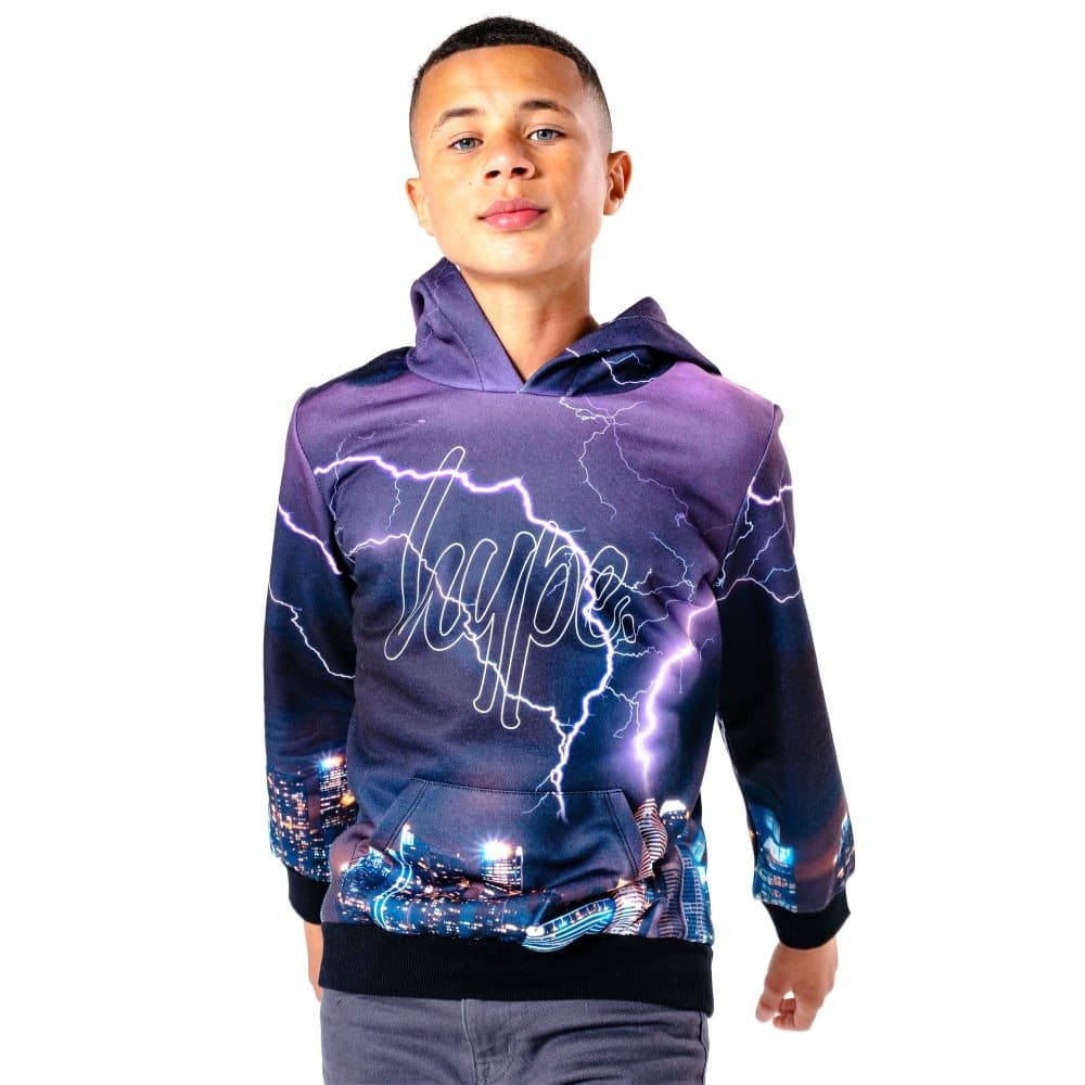 Hype Childrens/Kids Skyline Pullover Hoodie