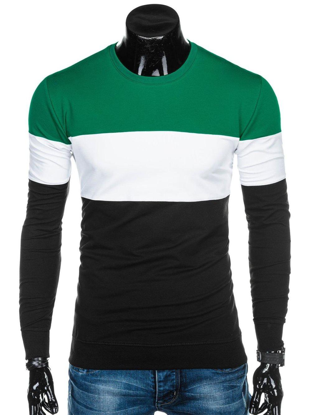 Men's sweatshirt B1042 - green