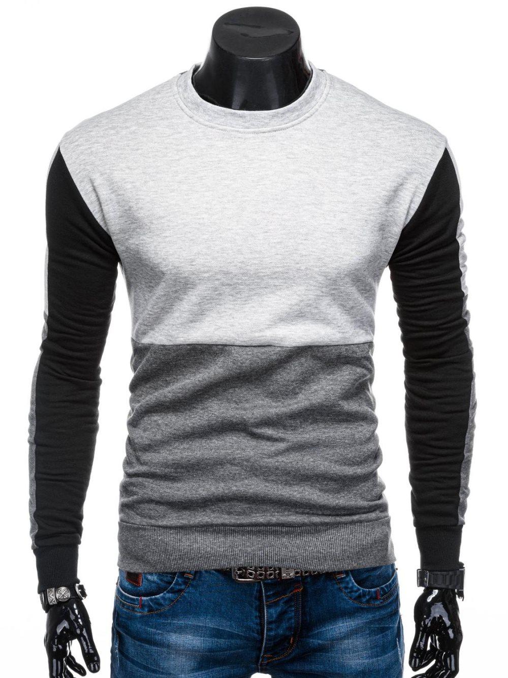 Men's sweatshirt B1109 - grey
