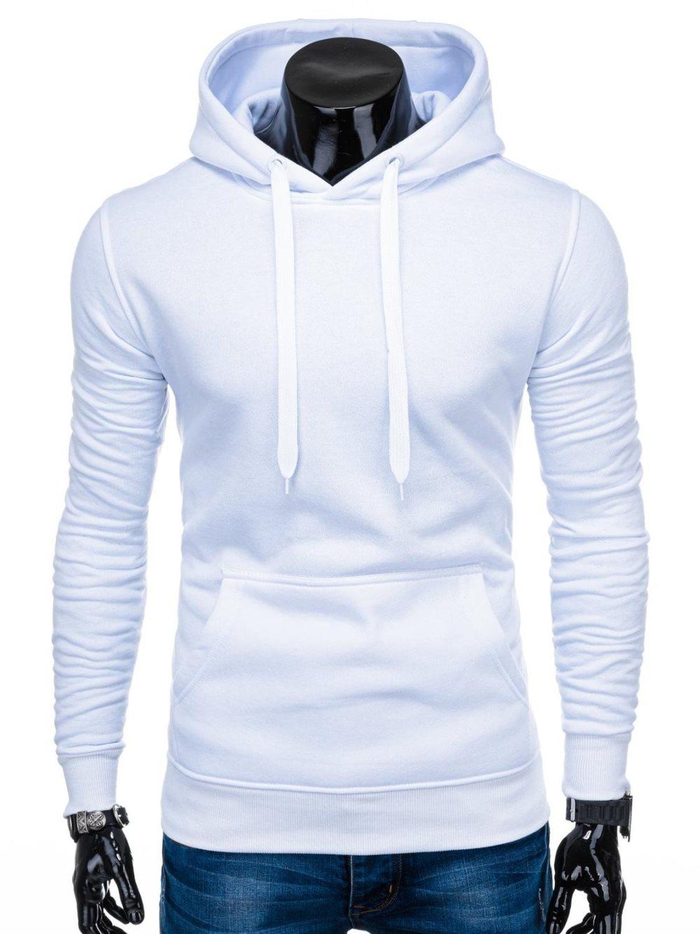 Men's hoodie B873 - white